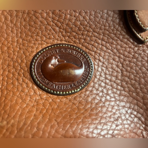 Dooney & Bourke Tan Leather Bag - Picture 2 of 6